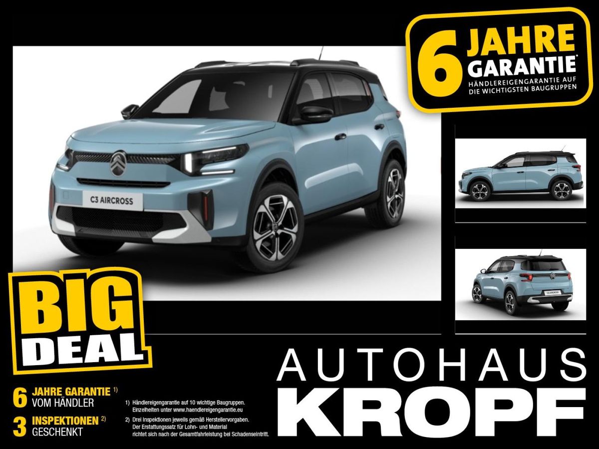 Citroën C3 Aircross ❗️ Mild Hybrid ❗️ 145 PS ❗️ Max ❗️ Gewerbeangebot ❗️ Leasing
