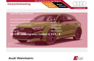 AUDI RS 3 Sportback S tronic - Leasing