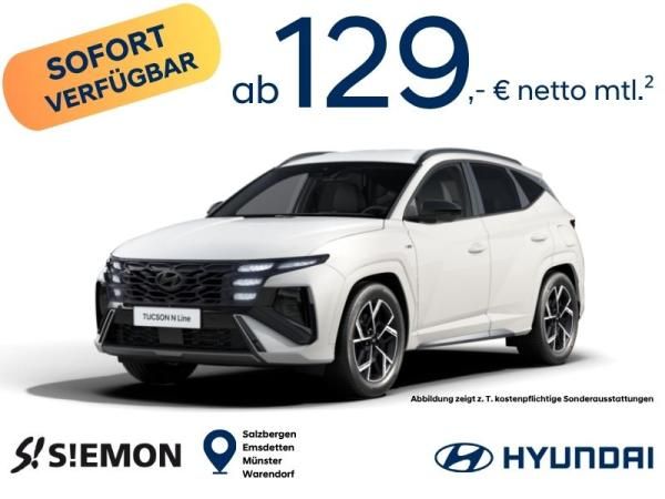Hyundai TUCSON N-Line ✔️ 1.6 T-GDI ✔️ 110 kW ✔️ MY26 ✔️ 7-Gang-DCT ✔️ sofort verfügbar ✔️ Gewerbekundenangebot Leasing