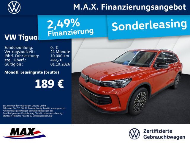 Volkswagen Tiguan 1.5 eTSI DSG GOAL LED+AHK+DCP+APP+ACC+SHZ Leasing