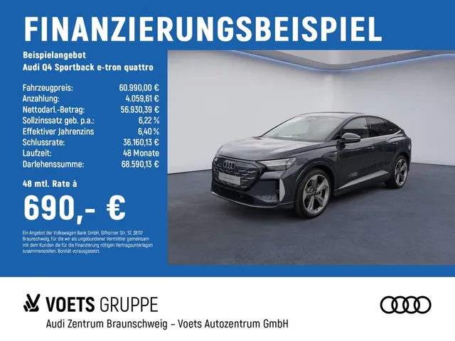 Audi Q4 Sportback e-tron quattro AHK+PANO+HuD