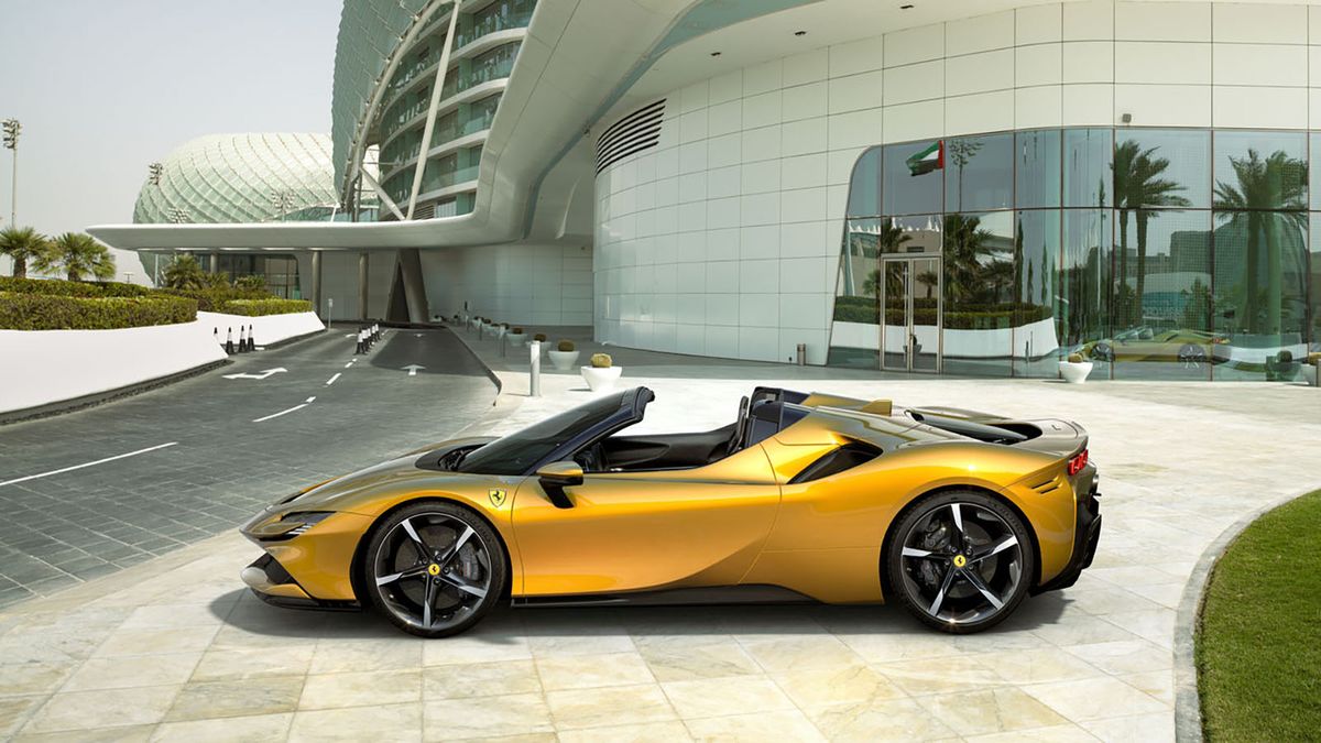 Ferrari SF90 Spider Vehicle Model