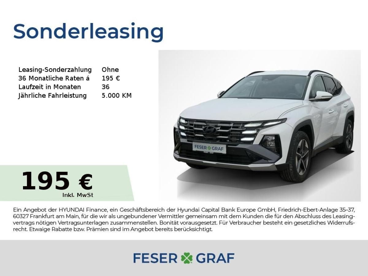 Hyundai TUCSON Tucson TREND NAVI MATRIX CAM SHZ LHZ KRELL Leasing