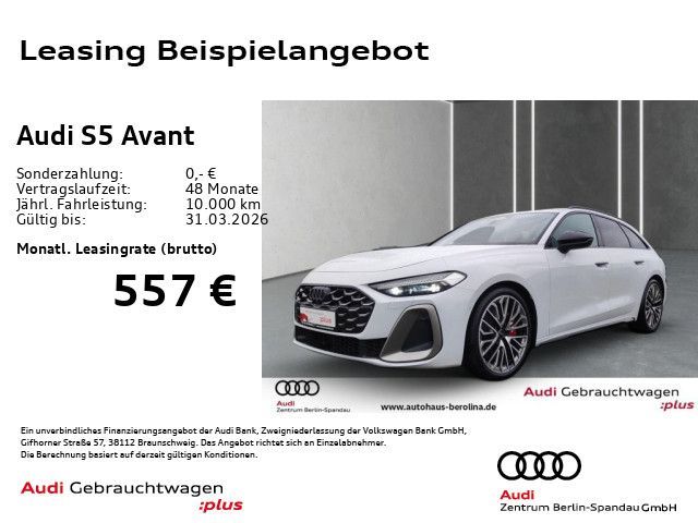 Audi S5 Avant edition one *MATRIX*B&O*HuD*360°*ACC* Leasing