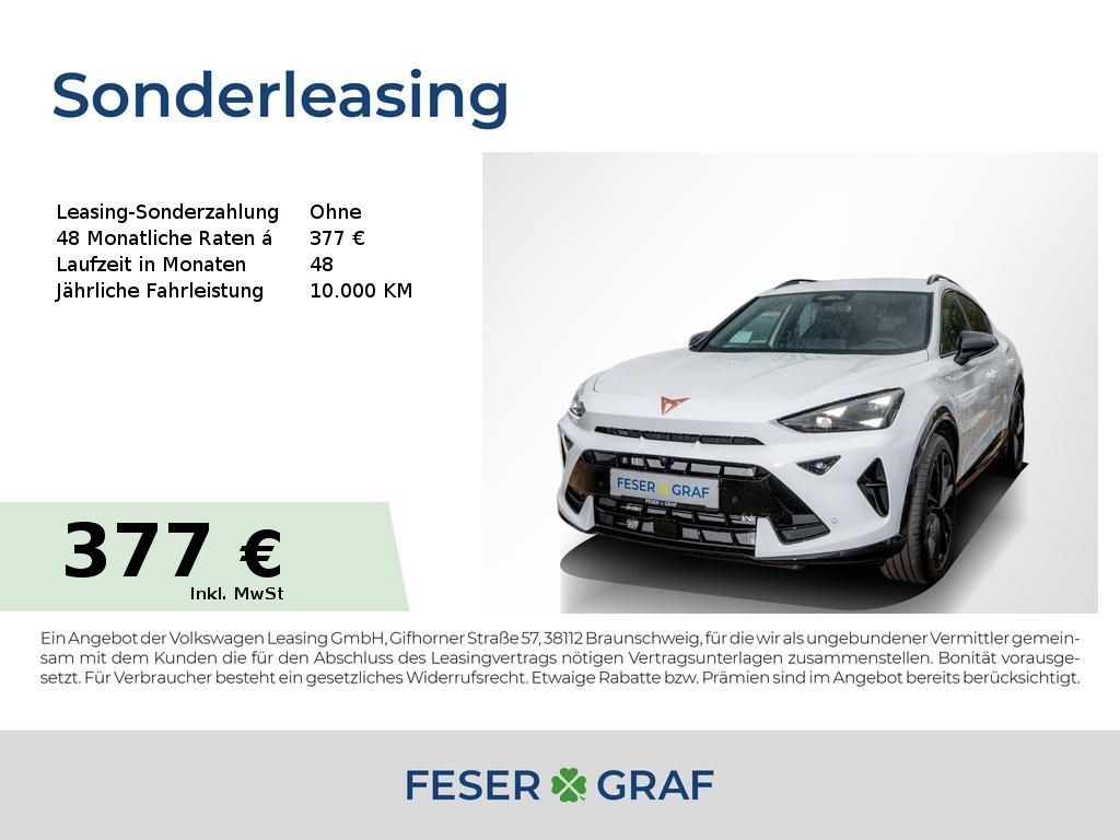 Cupra Formentor VZ 1.5 e-Hybrid SENNHEISER/MATRIX/RFK Leasing