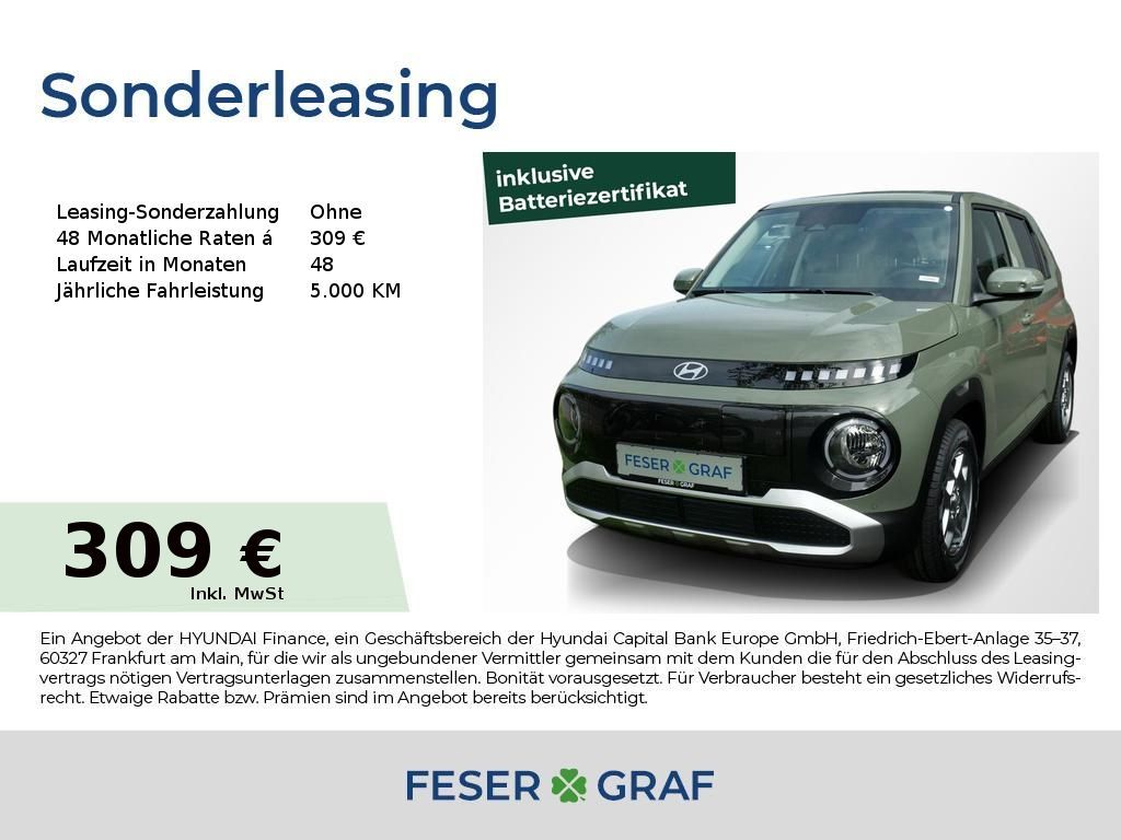 Hyundai Inster TREND NAVI SHZ LHZ CARPLAY Leasing