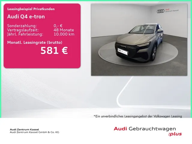 Audi Q4 SB 40 e-tron LED Kamera Carplay Standklima
