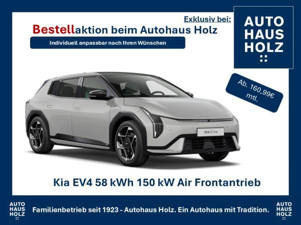 Kia EV4 58 kWh 150 kW Air Frontantrieb Leasing