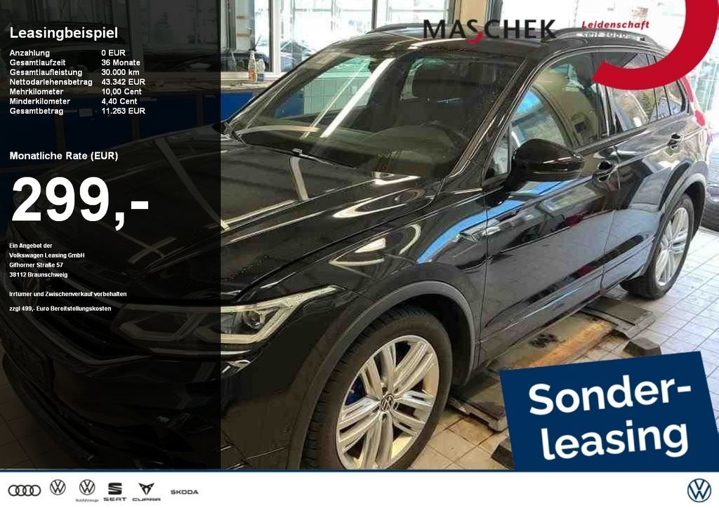 Volkswagen Tiguan R Sonderleasing inkl. WR Akrapovic Black Leasing