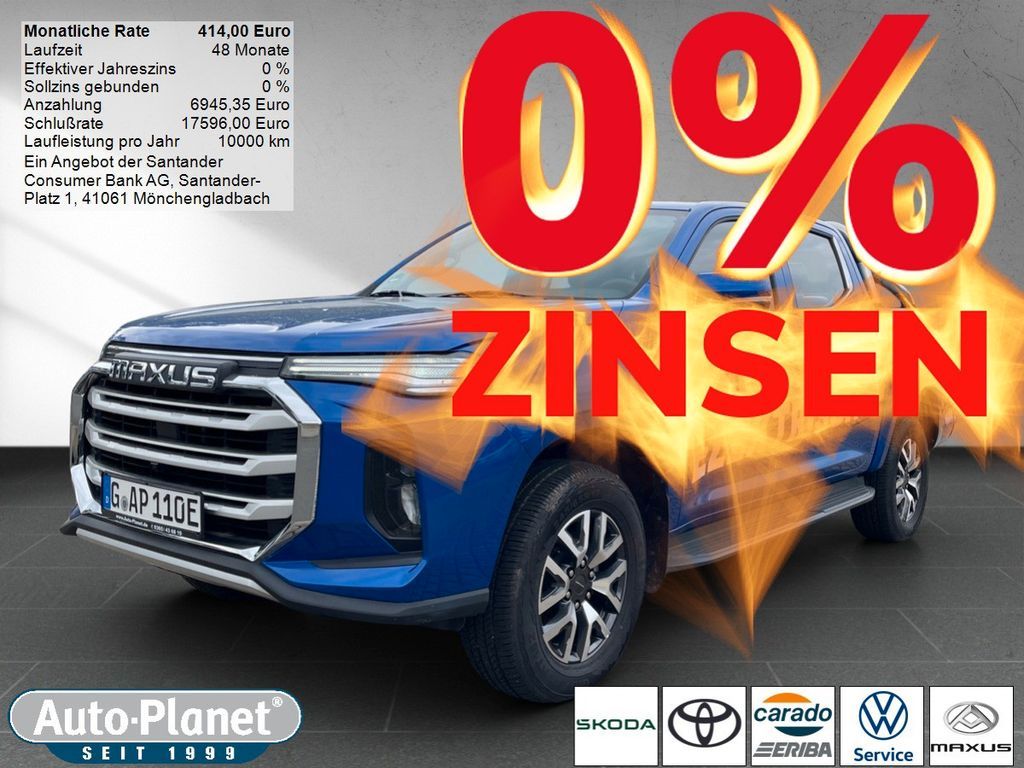 Maxus T90 EV DoKa Elite *CARPLAY*DAB*LEDER*PDChi*TEL* Leasing