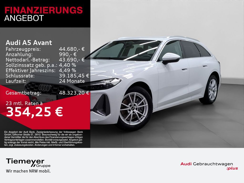 Audi A5 Avant TFSI Q ADVANCED AHK KAMERA LED+ eSITZE Leasing