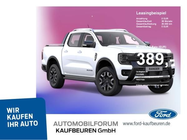 Ford Ranger Wildtrack PHEV Modell 2026 + B&O + 360 Cam + el. Rollo Leasing