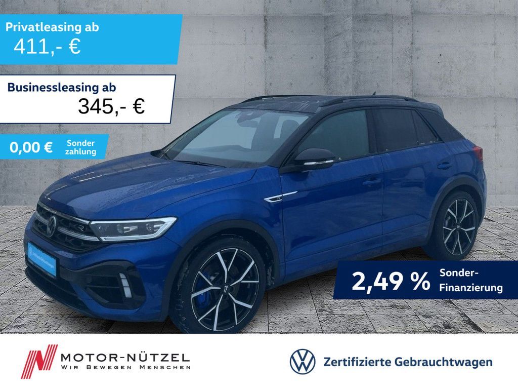 Volkswagen T-Roc R 2.0 TSI 4M LEDER+MATRIX+NAV+AHK+PANO+DCC Leasing