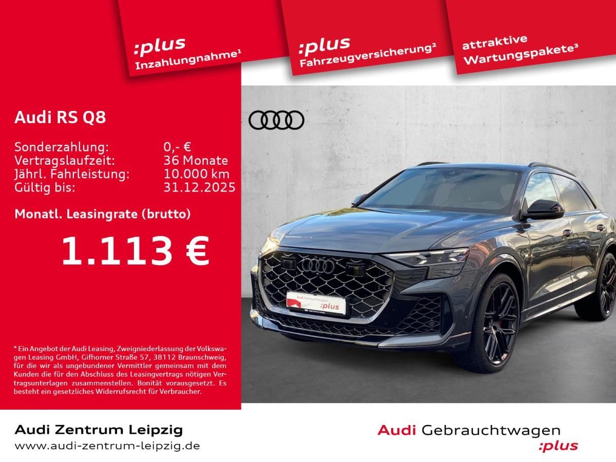 Audi RS Q8 TFSI q. *Laserlicht*HuD*AHK*Assistenz*Air* Leasing