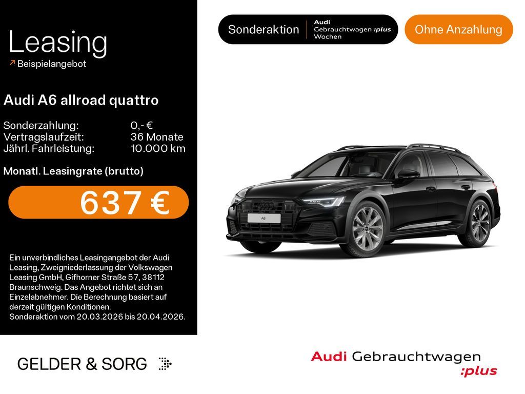 Audi A6 allroad quattro 50 TDI Air*LED*B&O*HuD*Pano Leasing