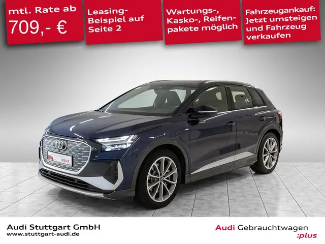 Audi Q4 e-tron 45 quattro S line Matrix Pano Head Up