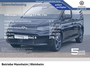 Volkswagen Caddy Energy 2.0 TDI Klima ACC LED Allwetter