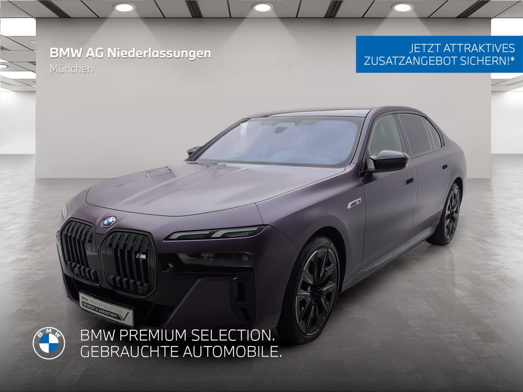 BMW i7 M70 xDrive Limousine M Sport Massage Kamera Leasing