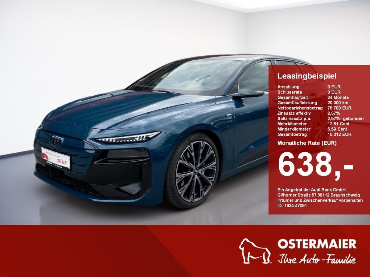 Audi A6 e-tron S-LINE EDITION ONE BLUE NP:112tEUR! AHK.PANO.B-DISPLAY.B&O Leasing