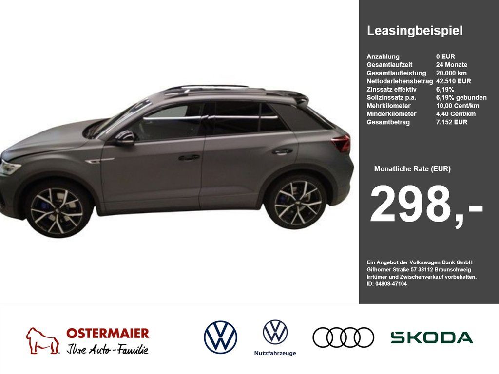 Volkswagen T-Roc R BLACK 2.0TSI 300PS NP.71T AKRAPOVIC.LEDE Leasing