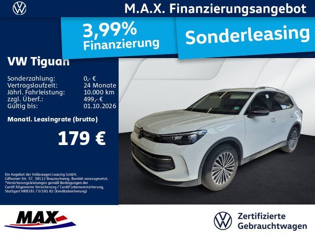 Volkswagen Tiguan 1.5 eTSI LIFE GOAL DSG LED+KAMERA+AHK+ACC Leasing