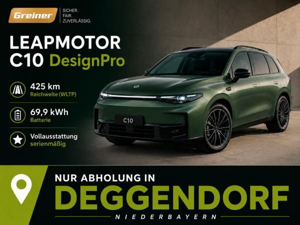 Leapmotor C10 Design Pro LEDER|360KAMERA|KLIMA|SITZBELÜFTUNG Leasing