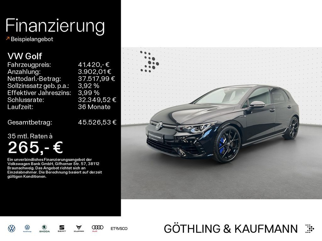 Volkswagen Golf R 4M 2.0 TSI*PANO*LEDER*AKRA*H&K*HUD*BlackS Leasing