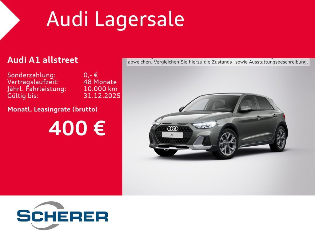 Audi A1 allstreet 35 TFSI 110(150) kW(PS) S tronic Leasing