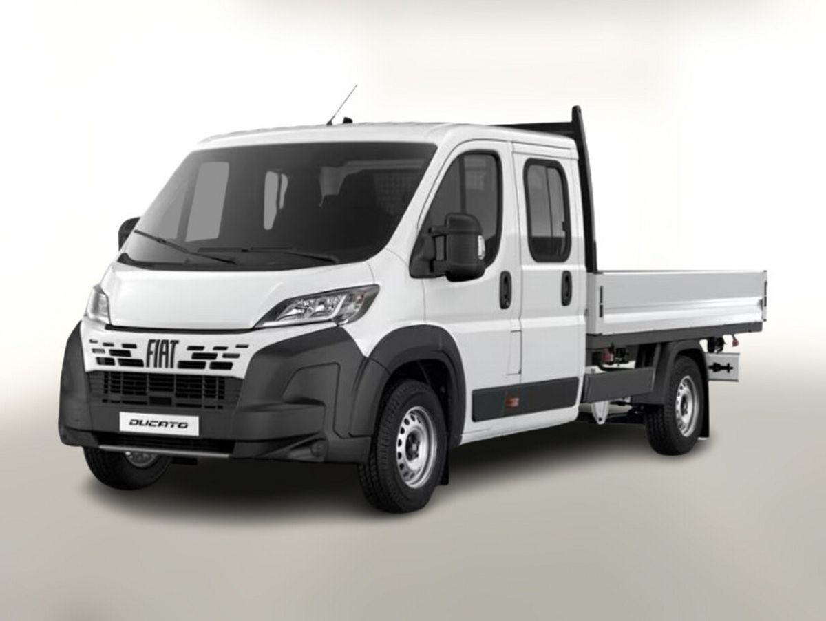 Fiat Ducato Pritsche DoKa 35 AT L4 7S AHK TechP Temp Gewerbeleasing Leasing
