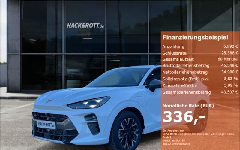 Cupra Terramar 1.5 E-Hybrid 150kW DSG 5dr Auto kaufen