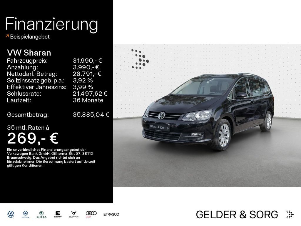 Volkswagen Sharan Highline 1.4 TSI Stand*Pano*RFK*DYNAUDIO Leasing