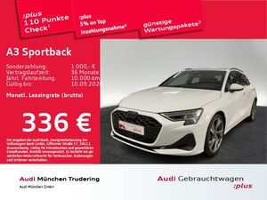 Audi A3 Sportback TFSI qu. S tronic Advanced ACC/AHK/