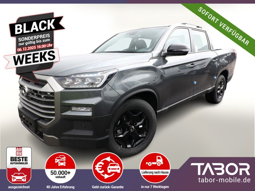 KGM Musso Grand e-XDi 202 Aut AWD LED Nav Leder Leasing