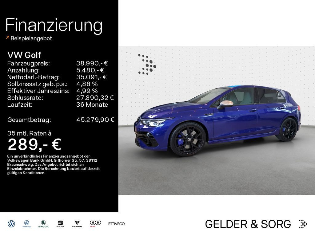 Volkswagen Golf R 2.0 TSI 4M RFK*19Z*H&K*IG.LIGHT*NAV*SHZ Leasing