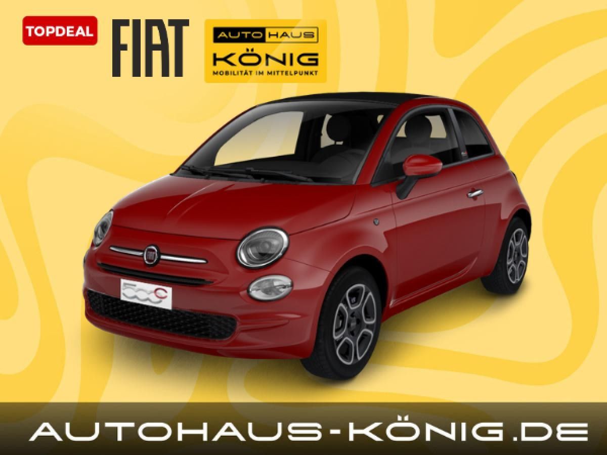 Fiat 500C Cabrio | Sofort verfügbar | Ohne Bereitstellungskosten ❗️ Leasing