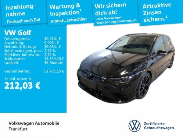 Volkswagen Golf VIII 2.0 TSI DSG 4Motion R Black Edition Navi IQ.Light DAB+ FrontAssist Leasing