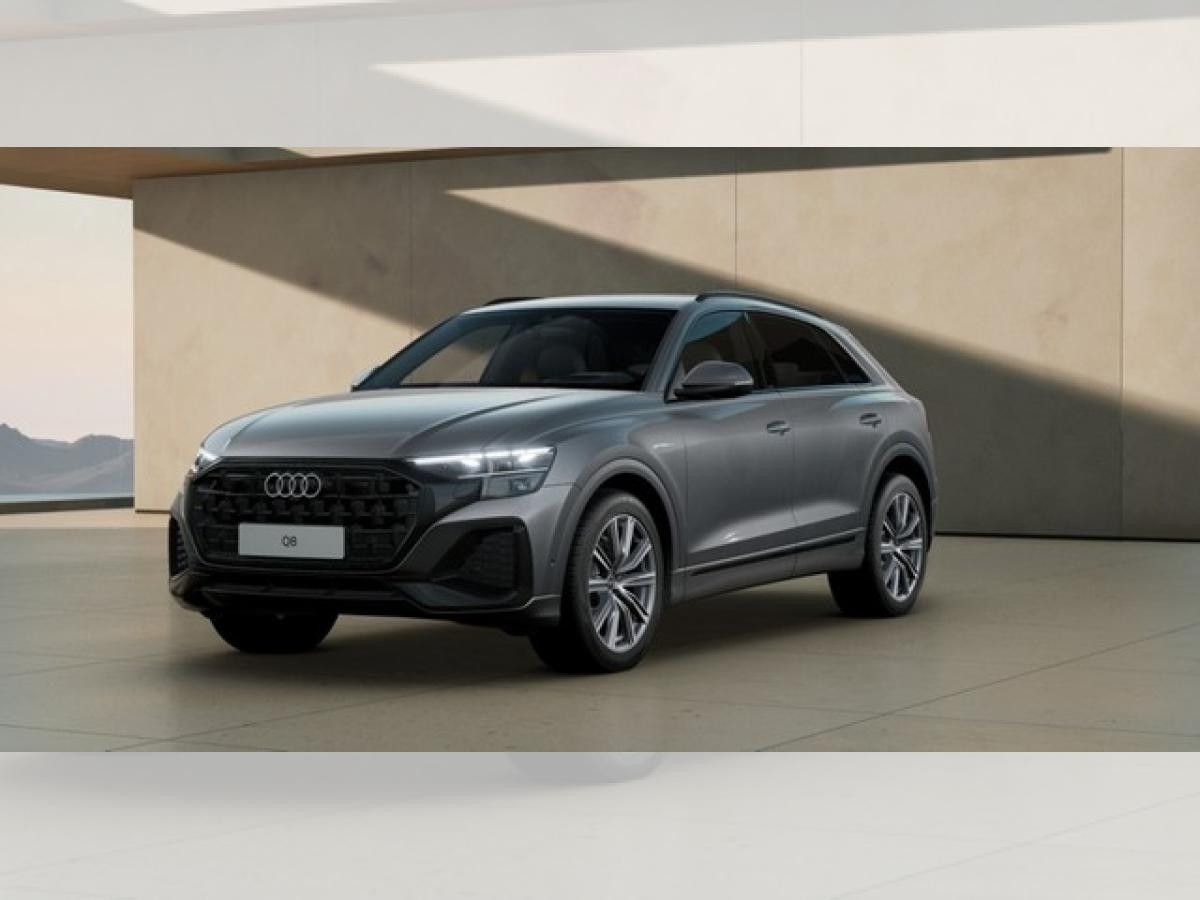Audi Q8 45 TDI AHK/Optik-Black/HuD/Kamera/Luft/Matrix Leasing