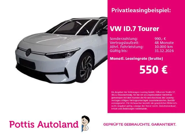 Volkswagen ID.7 Tourer PRO S AHK IQ.LIGHT NAVI KAMERA