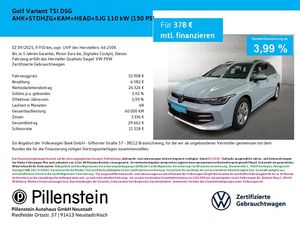 Volkswagen Golf Variant TSI DSG AHK+STDHZG+KAM+HEAD+5JG