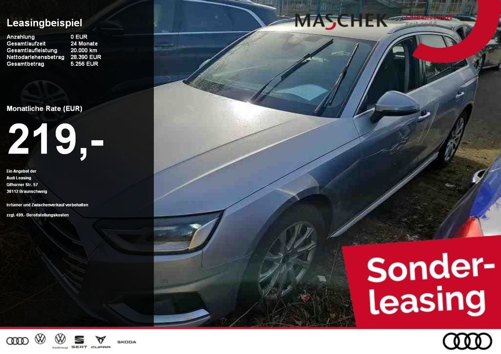 Audi A4 Avant *Sonderleasing* 40 TFSI quat Navi RearV Leasing