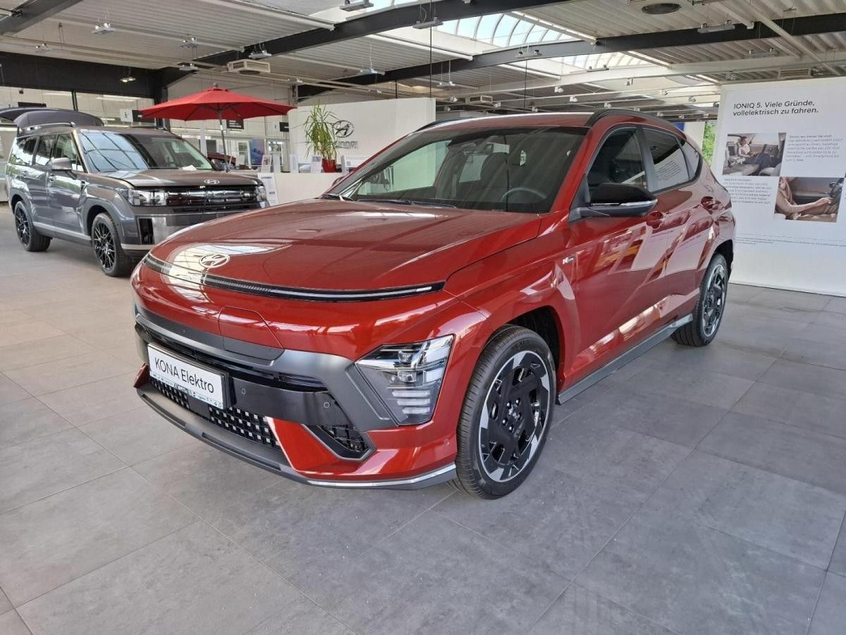 Hyundai KONA Elektro SX2 EV  MJ26 65 kWh 2WD N Line + Assistenz-Paket + elektrische Heckklappe Leasing
