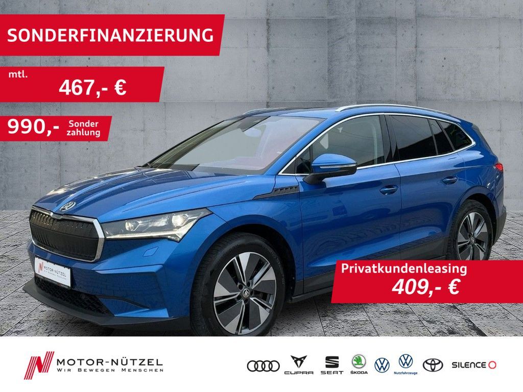 Skoda Enyaq iV 80 SUITE MATRIX+NAV+ACC+LEDER+PANO+WäPu Leasing