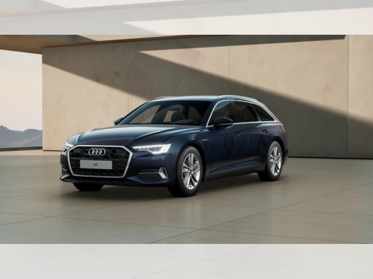 Audi A6 Avant Advanced 40 TDI, AHK, Leder, 8 Fach bereift Leasing