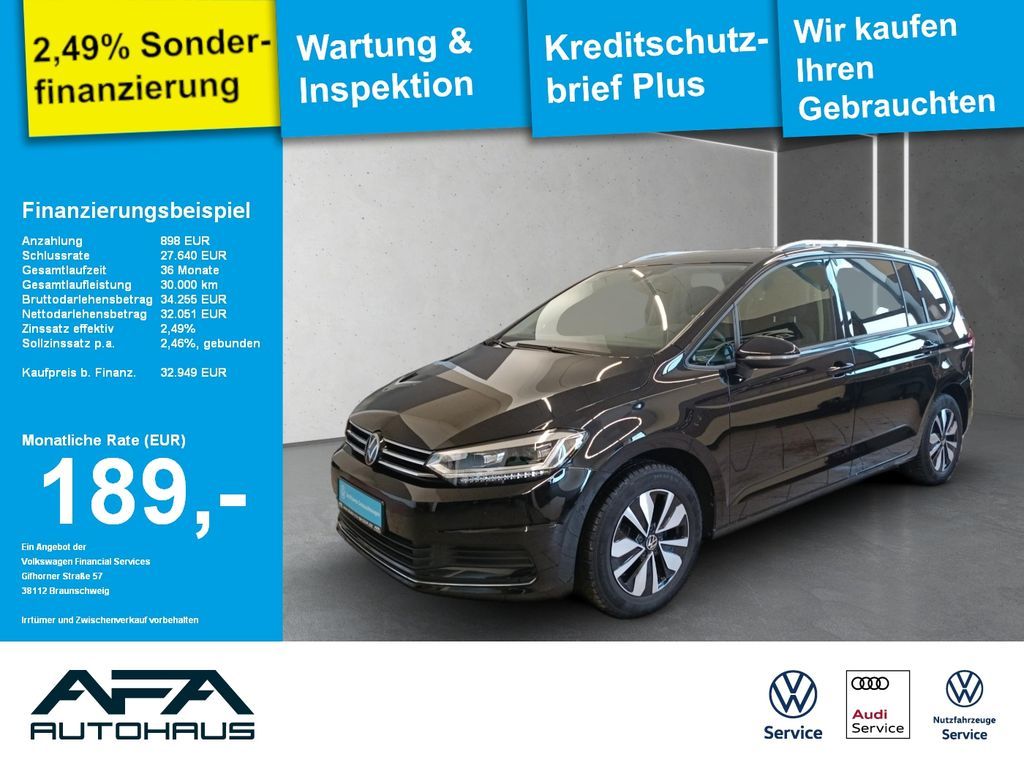Volkswagen Touran 2.0 TDI GOAL DSG 7Sitze*AHK*Navi*LED*ACC Leasing