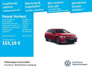 Volkswagen Passat Variant 1.5 TSI eHybrid ELEGANCE AHK+DCC+