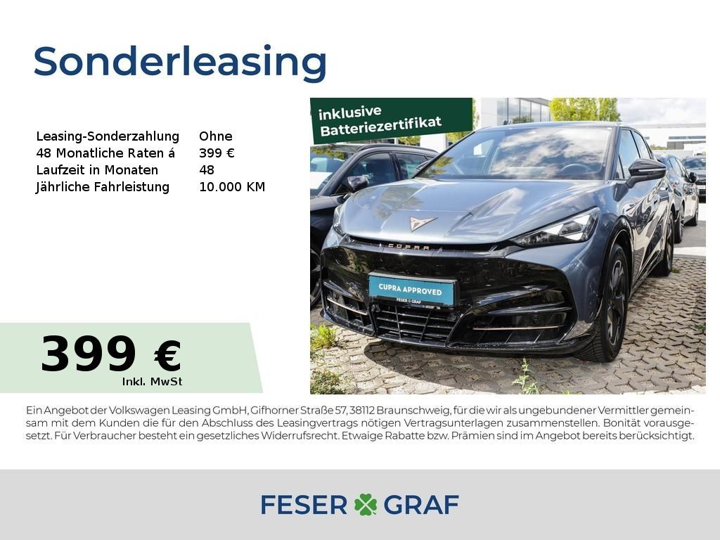 Cupra Tavascan Endurance ACC Navi RüKa Sitzh. Wärmep. Leasing