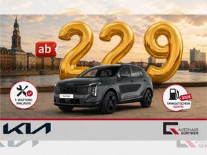 Kia Sportage 150PS AT Black Edition *sofort verfügbar* 1. Wartung inkl. + 300€ Tankgutschein | 19" | Carplay | We
