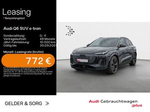AUDI Q6 SUV e-tron quattro EditionOneGrey S line B&O Leasing