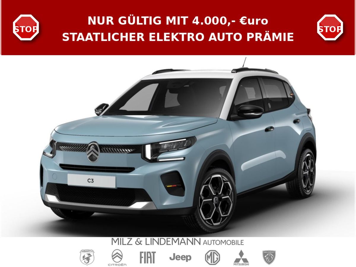 Citroën C3 E-C3 TEAM D ELEKTRO /  !! INKL. 4.000,- € Elektro-Prämie als Anzahlung - Privat !! / FREI ZU KONFIGU Leasing