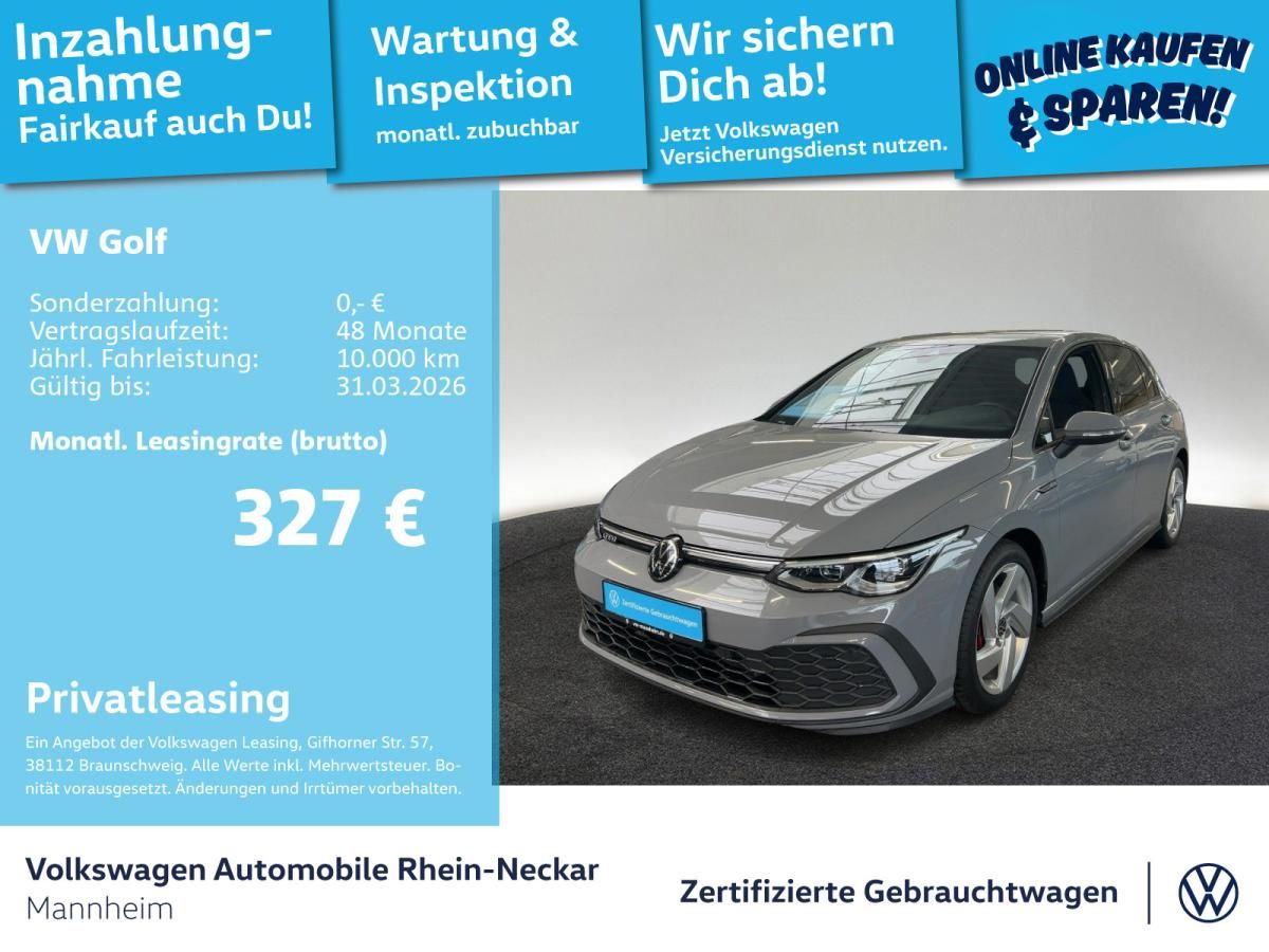 Volkswagen Golf VIII 2.0 TDI GTD DSG Navi PDC Harman Kardon uvm Leasing